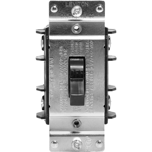 Single Phase Double Pole Disconnect Switch Cam Industrial