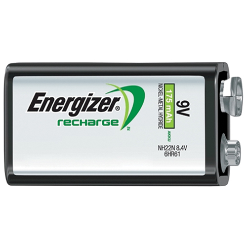 Rechargeable NiMH Batteries, 9 V Cam Industrial