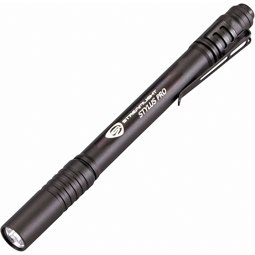 Stylus Pro&reg; Pen Light, LED, 100 Lumens, Aluminum Body, AAA Batteries, Included Cam Industrial