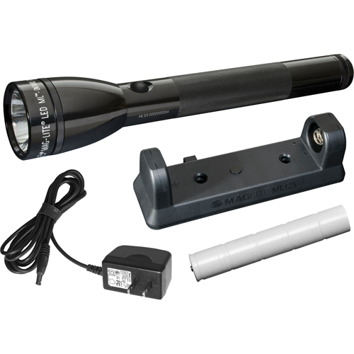 Lampes de poche ML125, DEL,  lumens, Piles Rechargeable Cam Industrial