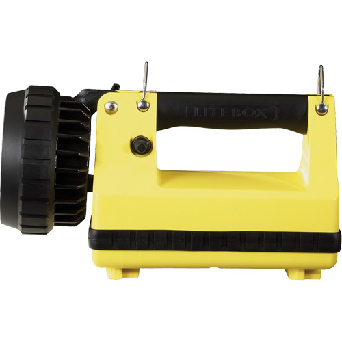 E-Flood&reg; LiteBox&reg; Lantern with Vehicle Mount System, LED, 615 Lumens, 8 Hrs. Run Time, Rechargeable Batteries, Included Cam Industrial