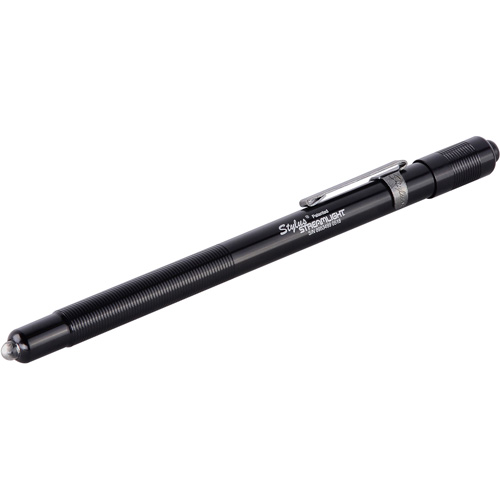 Lampe stylo Stylus, DEL, 7 lumens, Corps en Aluminium, piles AAAA, Compris Cam Industrial