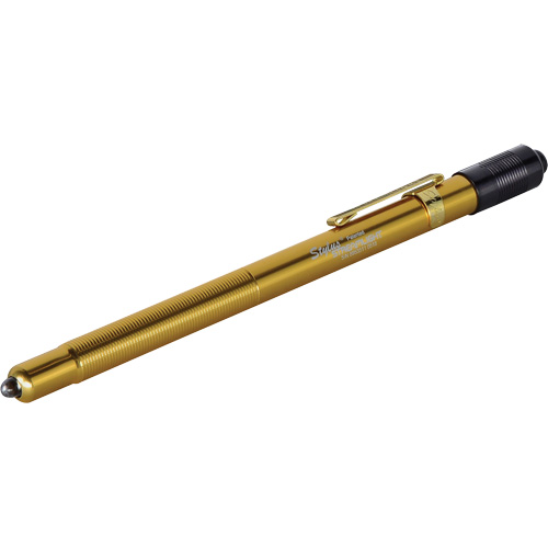 Stylus&reg; Pen Light, LED, 11 Lumens, Aluminum Body, AAAA Batteries, Included Cam Industrial