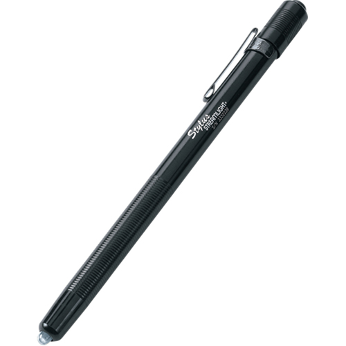 Stylus&reg; Alkaline Battery-Powered Pen Light, LED, 11 Lumens, Aluminum Body, AAAA Batteries, Included Cam Industrial