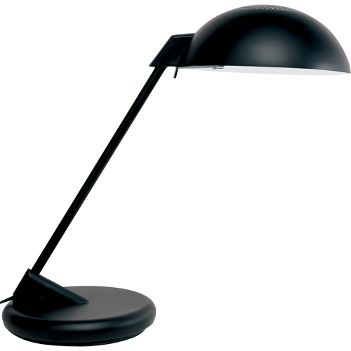 Lampe de bureau, 100 W, Incandescente, Noir Cam Industrial