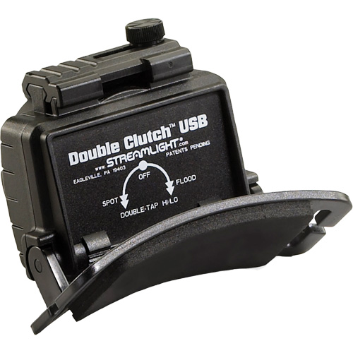 Double Clutch USB Headlamp, LED, 125 Lumens, 3.5 Hrs. Run Time, Rechargeable Batteries Cam Industrial