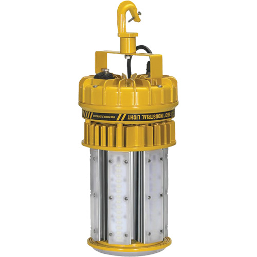 Ensemble d'&eacute;clairage industriel 360° ProLight, DEL, 120 W, 15000 lumens, Boîtier en Plastique Cam Industrial