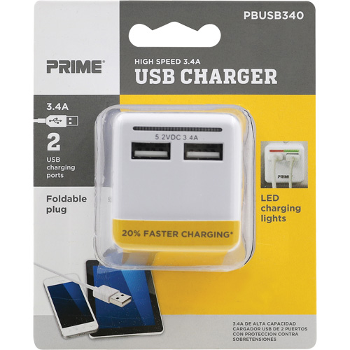 Prime&reg; High-Speed USB Charger Cam Industrial
