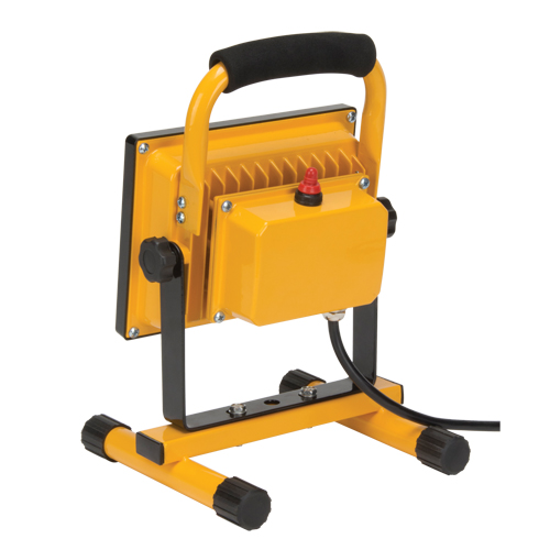 Projecteur portatif, DEL, 20 W, 2500 lumens, Boîtier en Aluminium Cam Industrial