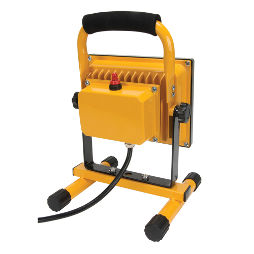 Projecteur portatif, DEL, 20 W, 2500 lumens, Boîtier en Aluminium Cam Industrial