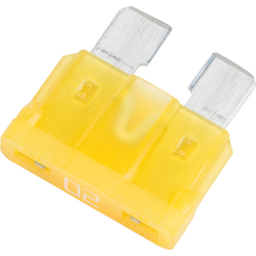 Automotive Nylon Fuses, Plug, 20 Amps, 32 V Cam Industrial