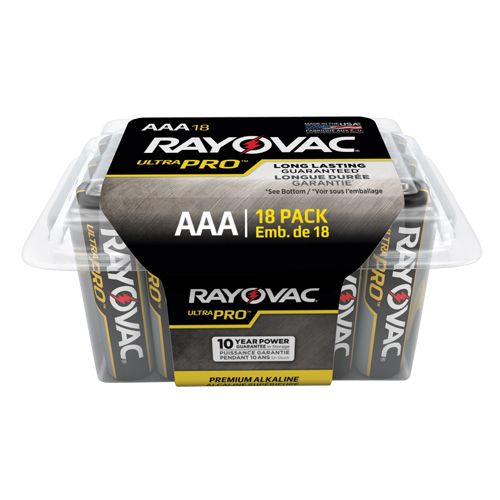 Ultra PRO Industrial Batteries, AAA, 1.5 V Cam Industrial