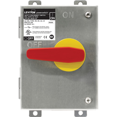 Stainless Steel Disconnect Switch Cam Industrial