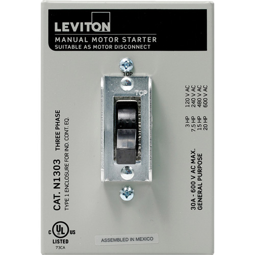 Manual Motor Controller Cam Industrial