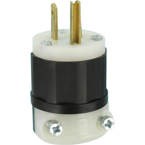 Hospital Grade Extension Plug, Nylon, 15 Amps, 125 V Cam Industrial