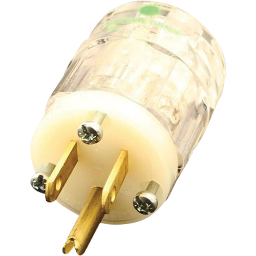 Hospital Grade Extension Plug, Nylon, 15 Amps, 125 V Cam Industrial