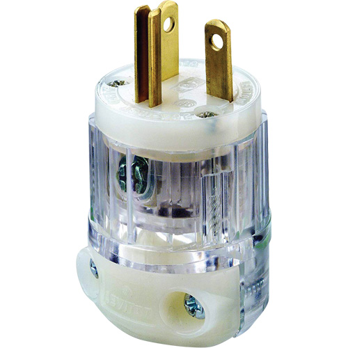 Hospital Grade Extension Plug, Nylon, 20 Amps, 125 V Cam Industrial