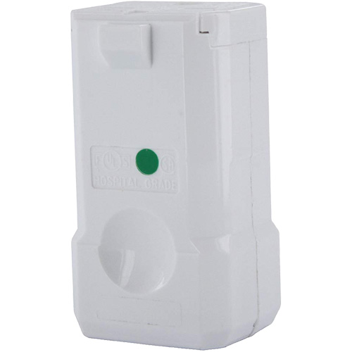 Hospital Grade Plug Connector, 6-15R, Nylon Cam Industrial