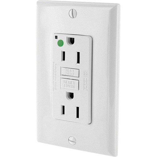 SmartlockPro&reg; Extra Heavy-Duty Self-Test GFCI Receptacle Cam Industrial