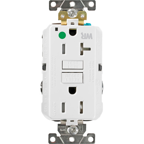 SmartlockPro&reg; Extra Heavy-Duty Self-Test GFCI Receptacle Cam Industrial