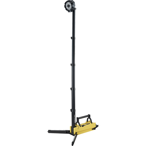 Portable Extendable Scene Light, LED, 5300 Lumens, Plastic Housing Cam Industrial