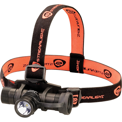 ProTac HL&reg; USB Headlamp, LED, 1000 Lumens, 1.5 Hrs. Run Time, Rechargeable Batteries Cam Industrial