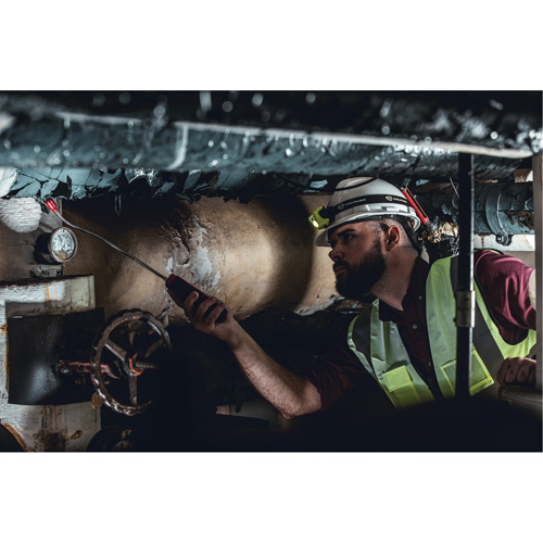 Enduro&reg; Pro HAZ-LO&reg; Intrinsically Safe Headlamp, LED, 235 Lumens, 5 Hrs. Run Time, AAA Batteries Cam Industrial