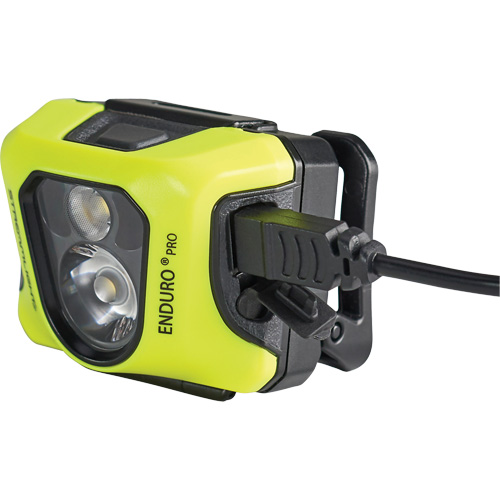 Enduro&reg; Pro Headlamp, LED, 200 Lumens, 6.25 Hrs. Run Time, Rechargeable Batteries Cam Industrial