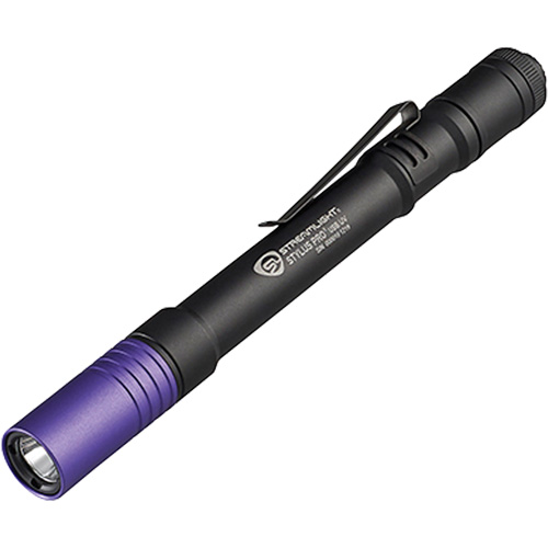 Stylus Pro&reg; USB UV Penlight, LED, Aluminum Body, Rechargeable Batteries, Included Cam Industrial