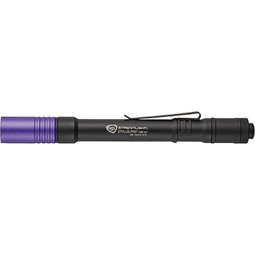 Stylus Pro&reg; USB UV Penlight, LED, Aluminum Body, Rechargeable Batteries, Included Cam Industrial