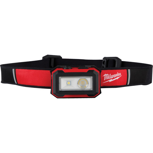 Magnetic Headlamp & Task Light, LED, 450 Lumens, 2.5 Hrs. Run Time, Rechargeable Batteries Cam Industrial
