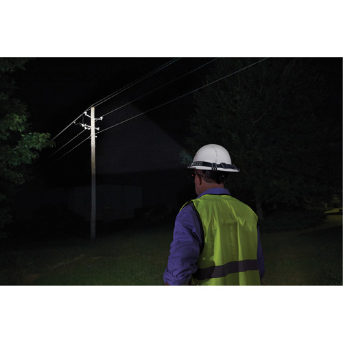 Intrinsically Safe Spot/Flood Headlamp, LED, 310 Lumens, 40 Hrs. Run Time, AAA Batteries Cam Industrial