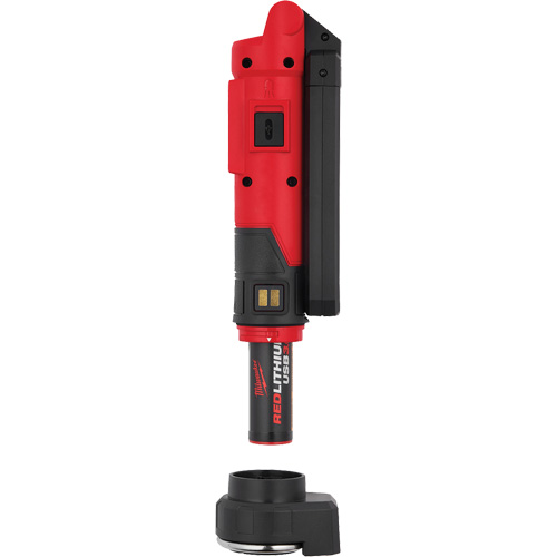 Cl&eacute; USB Redlithium avec aimant et socle de charge, Crochet/Magn&eacute;tique, Rechargeable, 550 lumens Cam Industrial