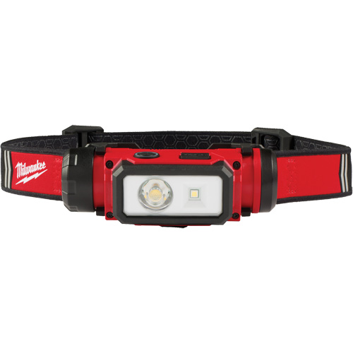 Lampe frontale pour casque de s&eacute;curit&eacute; USB REDLITHIUM, DEL, 600 lumens, 5 hres de fonctionnement, piles Rechargeable Cam Industrial