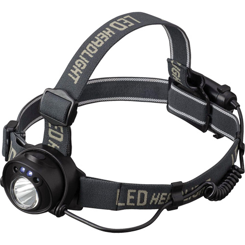 JLHL-220 Lampe frontale DMS Cree, DEL, 220 lumens, 6 hres de fonctionnement, piles AA Cam Industrial