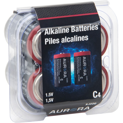 Industrial Alkaline Batteries, C, 1.5 V Cam Industrial