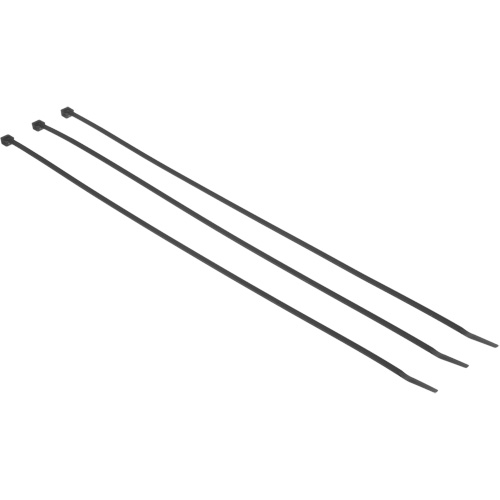 Steel Barb Cable Tie, 7-3/10" Long, 50 lbs. Tensile Strength, Black Cam Industrial