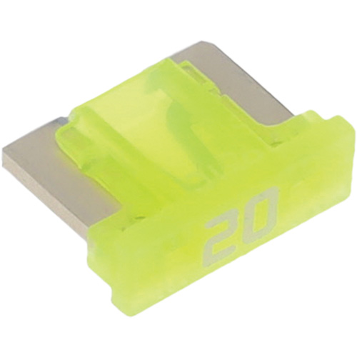 LP MINI&reg; Series Automotive Blade Fuse, Cartridge, 20 Amps, 58 V Cam Industrial