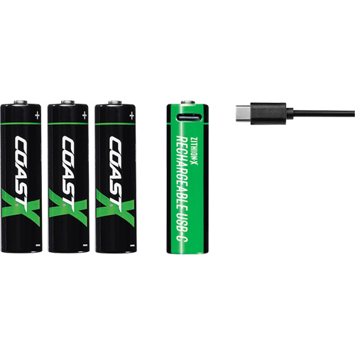 Zithion-X&reg; AA Rechargeable Batteries Cam Industrial