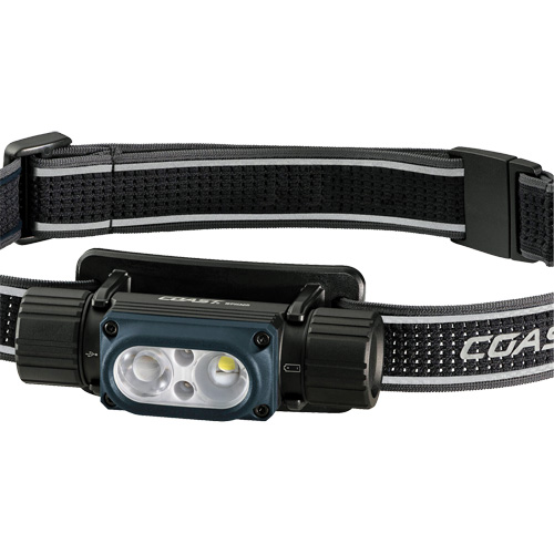 Lampe frontale ultra lumineuse &agrave; alimentation double &eacute;tanche &agrave; l'eau WPH30R, DEL, 1000 lumens, piles Rechargeable Cam Industrial
