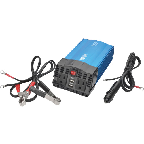 PowerVerter&reg; Ultra-Compact Car Inverter with 2 AC Outlets Cam Industrial