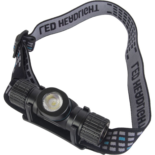 Lampe frontale magn&eacute;tique, DEL, 1100 lumens, 4.5 hres de fonctionnement, piles Rechargeable Cam Industrial