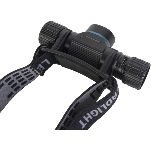 Lampe frontale magn&eacute;tique, DEL, 1100 lumens, 4.5 hres de fonctionnement, piles Rechargeable Cam Industrial