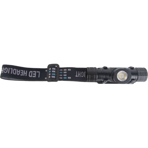 Lampe frontale magn&eacute;tique, DEL, 1100 lumens, 4.5 hres de fonctionnement, piles Rechargeable Cam Industrial