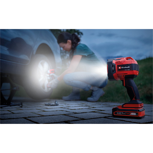 18V Cordless LED Spotlight (Tool Only), LED, 2500 Lumens, Rechargeable Batteries Cam Industrial