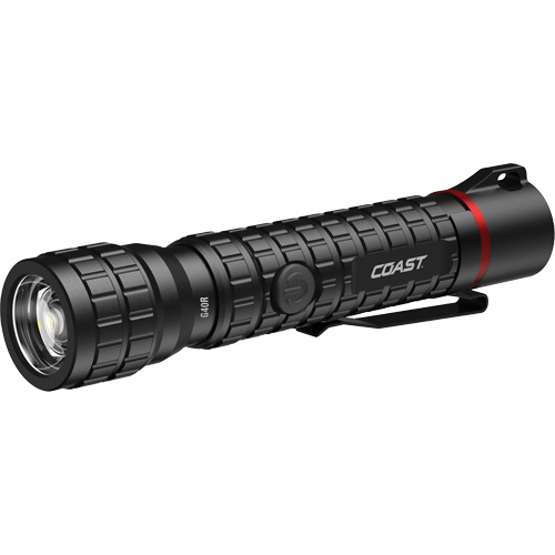 Lampe de poche &eacute;tanche G40R avec mise au point par rotation, DEL, 650 lumens, Piles Rechargeable Cam Industrial