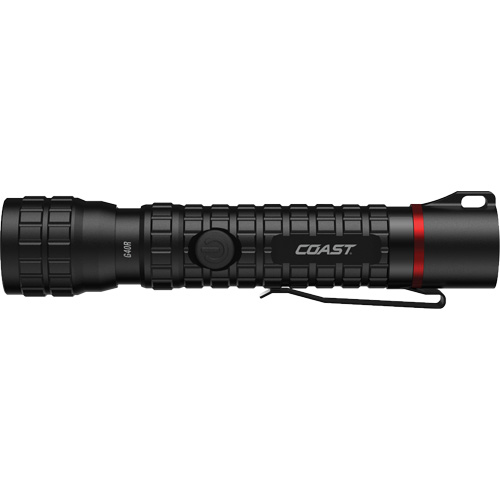 Lampe de poche &eacute;tanche G40R avec mise au point par rotation, DEL, 650 lumens, Piles Rechargeable Cam Industrial