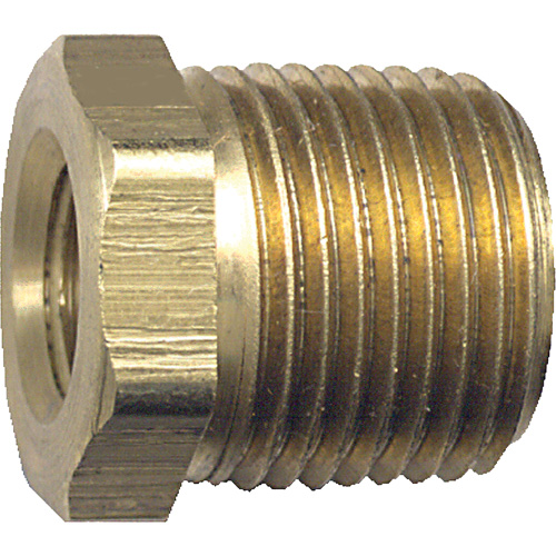 Pipe Bushing, 3/4" x 1/2", NPT x FPT, Brass Cam Industrial