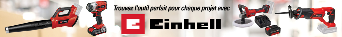 Découvrez les produits Einhell