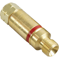 Flashback Arrestors - Oxy/Fuel Gas, Fuel Gas (red)/Oxygen (green), Regulator Adaptor Style Cam Industrial